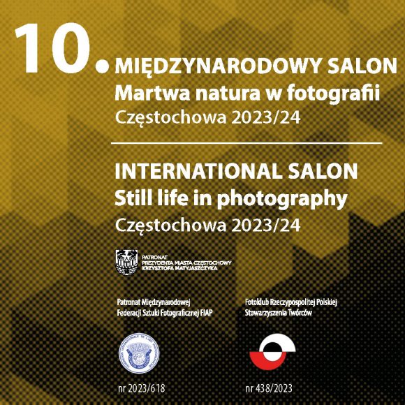 10. Międzynarodowy Salon „Martwa natura w fotografii”  /  10. International Photographic Salon “Still Life in Photography”
